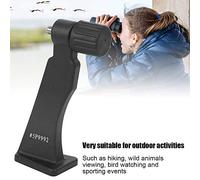 TOPINCN Datyson Soporte de Telescopio de Metal Negro de 1/4 de Pulgada para Montaje Estable, Accesorio Liviano para Observar Animales Salvajes, Resistente y Duradero