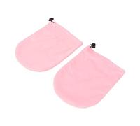 TOPINCN de Cera de Parafina para Mujer, Tratamiento Térmico Suave, Manopla de SPA DIY para el Cuidado de la Piel en el Hogar, Lavable, Respetuoso con el Medio Ambiente, 1 par