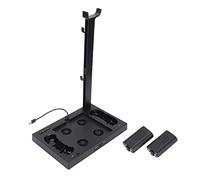 TOPINCN de Refrigeración Multifuncional para SX con 4 Ventiladores de Refrigeración y Base de Carga Dual, Ideal para Fanáticos de los Juegos, Negro
