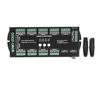 TOPINCN Decodificador de Pantalla Digital Múltiple X 512, Controlador LED RGBW con Pantalla Digital para Tira de Luz, Potencia en Escala de Grises 256