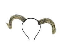 TOPINCN Diadema de Cuerno de Oveja Vívida, Divertida Diadema de Halloween para Cosplay para Espectáculos Escénicos, Adecuada para Adolescentes y Adultos, Diseño Ligero y Firme