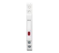 TOPINCN Din Rail LED Light Compact AC DC 230V Monte Modular JD9 -H1D para Telecomunicaciones (rojo)