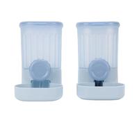 TOPINCN Dispensador Automático de Agua para Alimentos para Mascotas, Alimentador y Bebedero Automático Que Ahorra Espacio para Perros y Gatos Grandes, con Diseño Desmontable para una