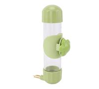 TOPINCN Dispensador Automático de Agua para Pájaros, Alimentador de Agua para Loros, Bebedero para Pájaros, Dispensador de de Jaula de Plástico para Cacatúa y Periquito Peque (200ML)
