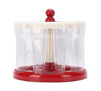 TOPINCN Dispensador de Arroz de 5 Rejillas Contenedor de Almacenamiento de Granos Hermético Giratorio de 360 ° Contenedor de Alimentos Secos Multifuncional para Frijoles Rojos (rojo)