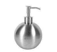 TOPINCN Dispensador de en Forma de Bola de Acero Inoxidable 304 Duradero de 500 Ml para champú y Gel de Ducha