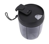 TOPINCN Dispensador de Medicamentos, Organizador de Vitaminas, Caja de Píldoras Portátiles con 6 Compartimentos, Contiene Muchos Suplementos con Diseño Antiestructurado y de Apertura