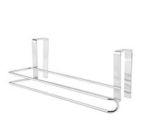 TOPINCN Dispensador De Rollos De Cocina Acero Inoxidable Puerta En Rollo Soporte De Papel Debajo De La Unidad De Armario Estante De Toalla Colgador