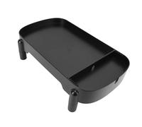 TOPINCN Dispensador Elegante Ajustable del Alimento para Mascotas de la del Soporte del Alimentador Elevado del Gato para los Gatitos y los Perros Pequeños