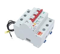 TOPINCN Disyuntor Inteligente 3P con WIFI y Bluetooth Incorporados para Protección Energética en Instalaciones de Montaña y Control de Alumbrado Público, Material Ignífugo (16A)