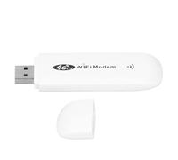 TOPINCN Dongle de Módem WiFi Compacto 4G LTE con Interfaz USB, Ranura para Tarjeta SIM, Compatible con Puntos de Acceso de Red, Adecuado para //, Indicador LED de Estado