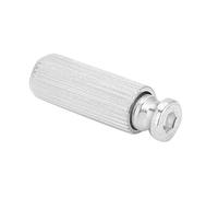 TOPINCN Duraderos Pernos de Anclaje de Trémolo Ajustables para Guitarras Eléctricas - Piezas de Repuesto - Juego de 2 Pernos y Anclajes de Puente de Trémolo de Doble Bloqueo (SILVER)
