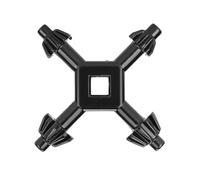 TOPINCN Ejercicios Duraderos 4 en 1 Chuck Key Reflexionan el Ligero Reemplazo Práctico para las Llaves de Chuck Perdidas o Dañadas para la Perforación Portátil