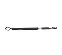 TOPINCN Ejercitador de Potencia de Brazo Fuerte Fuerza del Antebrazo Entrenador Muscular Expansor de Pecho para Adultos 20 Kg Negro (20KG)