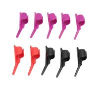 TOPINCN Empujador de Dedos para Coser, Protector de Dedos de Costura de Plástico, Controlador de Hilo, Práctica Herramienta de Empuje de Tela para Acolchar y Proyectos de Costura de