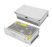 TOPINCN Equipo de Media Tensión Aislado DC24V Fuente de Alimentación Controlador Protección contra Sobrecarga para Pantalla LED Aleación de Aluminio (S-240-24 (24V/10A/240W) CA110/220V±15%)