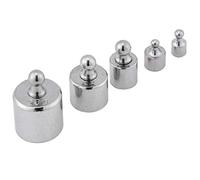 TOPINCN Escala de Calibración de Equilibrio: Peso de la Escala de Chapa de Cromo para la Medición Industrial del Laboratorio Industrial