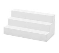 TOPINCN Escala de Casa de Muñecas de Madera Blanca 1:12, Juguete en Miniatura Exquisito para Escena de Casa de Muñecas, Accesorio de de Ligero y Portátil (escalones Blancos)