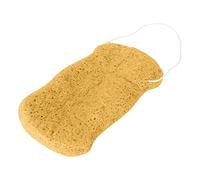 TOPINCN Esponjas Naturales para el Cuidado del Cuerpo Wash Face Flutter de Gran Tamaño para Pieles Sensibles, Exfoliantes, Hidratantes y Potenciadoras de Luminosidad (Amarillo largo ondulado (seco))