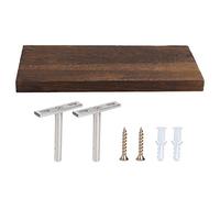 TOPINCN Estantes Flotantes para Pared, Estante de Madera Estante Montado en la Pared Flotante con Fuerza de Rodamiento Fuerte Estante Colgante para la Oficina del Dormitorio en Casa (30 * 14 * 2cm)