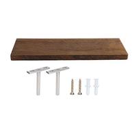 TOPINCN Estantes Flotantes para Pared, Estante de Madera Estante Montado en la Pared Flotante con Fuerza de Rodamiento Fuerte Estante Colgante para la Oficina del Dormitorio en Casa (40 * 14 * 2cm)