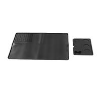 TOPINCN Estera de café de Silicona a Prueba de Calor, Protector de Encimera Antideslizante con Superficie a Prueba de Agua a de Suciedad para Máquina de café ES601 ES701