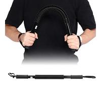 TOPINCN Expansor de Pecho Ejercitador de Potencia de Brazo Duradero Entrenador Muscular para Profesionales del Fitness 40 KG Carbono (50 kg)
