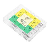 TOPINCN Exquisito Kit de Manecillas de Reloj Luminosas para Movimiento 2035, Negro + Plateado, 250 Piezas, Conveniente para Visualización Nocturna