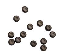 TOPINCN Extensión de Cabello de Silicona, Microeslabones, Anillos, Cuentas, Herramienta de Enlace de Cabello para Todas las Personas, 1000 Uds., 3x2mm, Negro/marrón Oscuro/marrón (oscuro