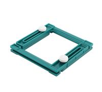 TOPINCN Fabricante de Borlas, Enrollador de Borlas Cuadrado de Plástico Ajustable para Tejer Hecho a Mano, Herramienta para Tejer a Mano para Amantes de Las Manualidades para Hacer