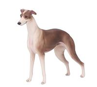 TOPINCN Figura de Animales, Figuras de Perro Galgo Realistas, Modelo de Perro Realista para Educación Temprana y Entrenamiento Sensorial, Juguete de Animales de, Estatua de