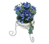 TOPINCN Flores en Miniatura para Casa de Muñecas, Exquisita Decoración de Arcilla con Diseño Vívido y Apariencia Hermosa, para Mini Casa y Jardín de Hadas a Escala 1/12