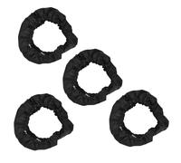 TOPINCN Funda para Rueda de Cochecito de bebé, Protector para Silla de Ruedas con Diseño Lavable a Mano, para Viajes Al Aire Libre y Protección del Suelo Interior (Tapacubos pequeño (paquete de 4))