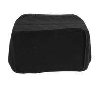 TOPINCN Funda para Tostadora Negra, Tela de Poliéster Acolchada, Funda Antipolvo para Electrodomésticos Pequeños con Protección Antideslizante, Herramienta Eficaz a Prueba de Polvo para