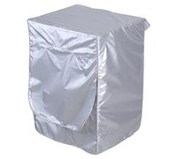 TOPINCN Funda Plateada Impermeable para Lavadora, Protector Solar Duradero para Lavadora y Secadora, 62x59x81cm