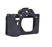 TOPINCN Funda Protectora de Silicona Suave para Cámara A7 III A7R3 Protectora para Fotógrafos Negro (Black)