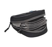 TOPINCN Funda Protectora para Filtro de Lente de Cámara, Material de Primera Calidad con Capacidad para hasta 8 Filtros, Correa de Hombro Extraíble para Facilitar su Transporte, Ideal para