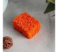 TOPINCN FX Esponja Punteada para Cicatrices de Sangre que Crea Efectos Naturales en las Heridas Película Navideña de Halloween Naranja 5,5 X 3 X 3 Cm (Agujero grande 2,4 ,7 ,7 pulgadas)