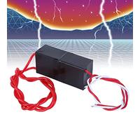 TOPINCN Generador de Alto Voltaje de Forma Cuadrada DC 6-12V 800KV Módulo de Bobina de Encendido Universal para Producciones Científicas Plástico 1x Módulo de Alto Voltaje