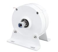 TOPINCN Generador de Motor Eléctrico de Imán Permanente Trifásico de 200W, Carcasa de Aleación de Aluminio sin Engranajes para Turbina Eólica (48V)