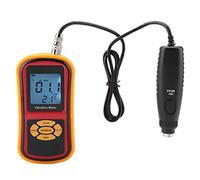 TOPINCN GM63B Mini Medidor de Vibración Digital Portátil para Ingenieros Motores Ventiladores Medidor de Vibración con Pantalla LCD con Sonda 0-40 ℃ para Relojes Mecánicos