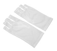 TOPINCN Guante Anti-UV Resistente a los Rayos UV para Mujeres, Guante para el Cuidado de la Piel de Nail Art para Protección contra la Luz UV, Previene el Envejecimiento Prematuro, Adecuado para