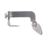 TOPINCN Guía de Prensatelas de Costura Industrial, Guía Plegable de Acero para Dobladillos y Puntadas de Cuello Alto, con Mecanismo Deslizante para Camisas y Telas Ligeras, Compatible