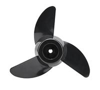 TOPINCN Hélice de Plástico Grueso para Motor Fueraborda de Propulsor Eléctrico con Tuerca y Llave Incluidas