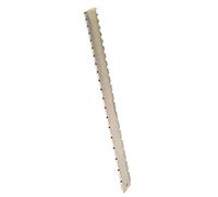 TOPINCN Herramienta de Borde Recto para Guitarra de Metal, Diseño de Escala Dual, para Comprobar la Rectitud del Mástil y la Planitud del Tablero del Traste, Ideal para Instrumentistas Bronce, 16,5