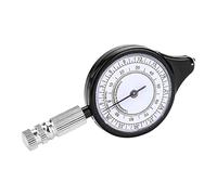 TOPINCN Herramienta de Medición de Mapas Rueda de Metal Compacta para Actividades Al Aire Telémetro de Medición para Acampar Senderismo Ciclismo Regalo para Aventureros