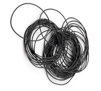 TOPINCN Herramienta de Reparación de Relojes de Bricolaje, Bolsa de 950 Piezas, Cubierta Inferior de Reloj, Junta Tórica, Sello Impermeable para Caja Trasera de Reloj (0,5 mm)