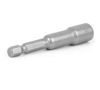 TOPINCN Herramienta Especial Adaptador de Destornillador Eléctrico con Casquillo Hexagonal Magnético de Acero de 7 Mm para Conexiones Mecánicas 5 Piezas