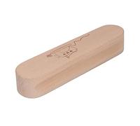 TOPINCN Herramienta para Acolchado de Madera de Haya, Fácil de Usar para Planchar y Prensar Telas con Bolígrafo de Hueso y Malla Protectora
