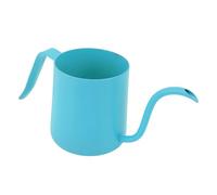 TOPINCN Hervidor de Agua, 250 Ml, Boquilla de Cuello de Cisne de Acero Inoxidable 304, Tetera con Taza de Goteo Larga y Estrecha, para un Control Preciso del café Preparado a Mano en (BLUE)